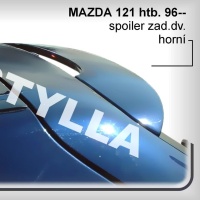 Zadn� spoiler k�ilt nad okno Mazda 121 3/5dv.hatchback -- od roku v�roby 03/1996-