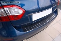 Kryt prahu pátých dveří-nerez+karbon Mazda 3 IV 4dv. -- od roku výroby 2019- Kryt prahu pátých dveří-nerez+karbon Mazda 3 IV 4dv. -- od roku výroby 2019-