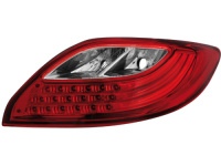 LED zadní světla Mazda 2 07-10 červené/čiré LED zadní světla Mazda 2 07-10 červené/čiré