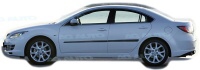 Boční ochranné lišty dveří typ 20 Mazda 6 sedan 4dv. -- od roku výroby 2008- Boční ochranné lišty dveří typ 20 Mazda 6 sedan 4dv. -- od roku výroby 2008-